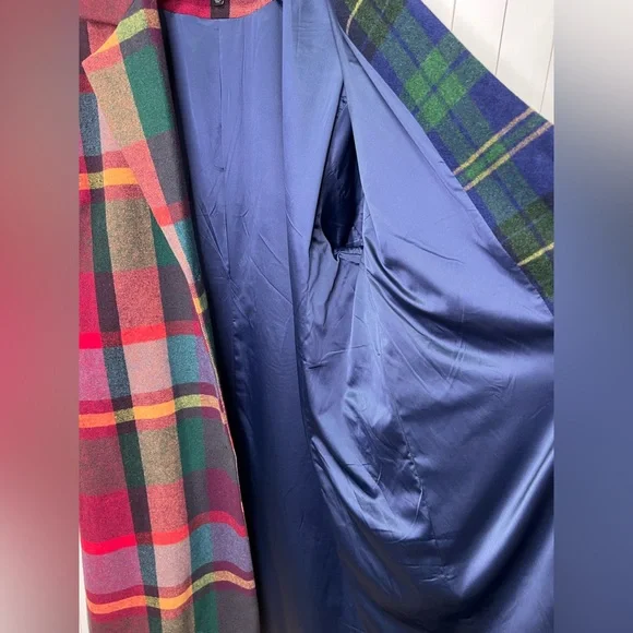 TORRID - Dual Plaid Wool Coat - 3XL - Picture 6 of 10